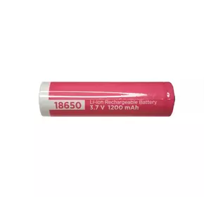 Аккумулятор перезаряжаемый литий-ионный 18650 1200mAh 3.7V, аккумуляторная батарейка Li-ion Аккумулятор перезаряжаемый литий-ионный 18650 1200mAh 3.7V, аккумуляторная батарейка Li-ion
