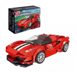 Конструктор Ferrari Спортивная машина 329 детали, красная Конструктор Ferrari Спортивная машина 329 детали, красная