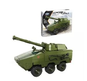 Конструктор детский.Игровой военный БТР ВСУ "Отаман" на 342 детали Конструктор детский.Игровой военный БТР ВСУ "Отаман" на 342 детали