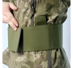 Бандаж военный, пояс тактический для поперека для военных и ВСУ, поясничный бандаж универсальный Хаки Бандаж военный, пояс тактический для поперека для военных и ВСУ, поясничный бандаж универсальный Хаки