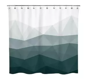 Шторка для ванны из полиэстера водонепроницаемая Bathlux 180x180 см с кольцами, занавеска для ванной комнаты Шторка для ванны из полиэстера водонепроницаемая Bathlux 180x180 см с кольцами, занавеска для ванной комнаты