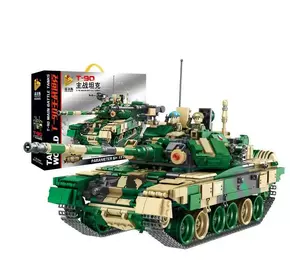 Конструктор игровой детский.Танк военный T-90 1773 на детали Конструктор игровой детский.Танк военный T-90 1773 на детали
