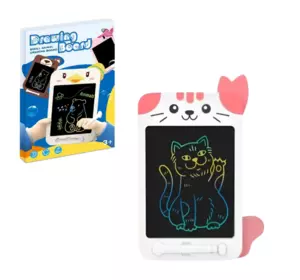 Планшет графический 8.5” с LSD экраном "Котик",CJ-4255401,белый Планшет графический 8.5” с LSD экраном "Котик",CJ-4255401,белый