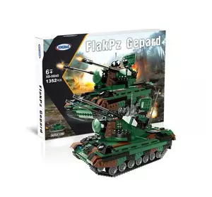 Конструктор детский танк Flakpz Gepard игровой.Военная зенитная установка на 1352 деталей Конструктор детский танк Flakpz Gepard игровой.Военная зенитная установка на 1352 деталей