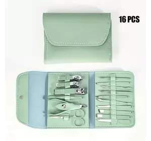 Набір високоякісних кусачок для нігтів із нержавіючої сталі, 16 шт. Колір рандомний Набір високоякісних кусачок для нігтів із нержавіючої сталі, 16 шт. Колір рандомний