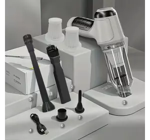 Потужний бездротовий пилосос зі сильним всмоктуванням, легко очищує робочий стіл, клавіатуру, шухляду, салон автомобіля та інші Потужний бездротовий пилосос зі сильним всмоктуванням, легко очищує робочий стіл, клавіатуру, шухляду, салон автомобіля та інші