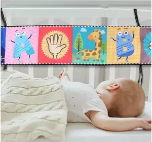 Іграшка Монтесорі для малюків, розвиваюча мʼяка сенсорна іграшка для маленьких дітей, колір уточнюйте Іграшка Монтесорі для малюків, розвиваюча мʼяка сенсорна іграшка для маленьких дітей, колір уточнюйте