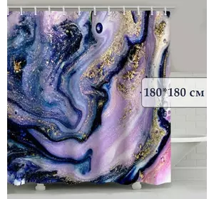 Шторка для ванної та душу з гачками 180x180 см водовідштовхувальна, високоякісна шторка для ванни Шторка для ванної та душу з гачками 180x180 см водовідштовхувальна, високоякісна шторка для ванни